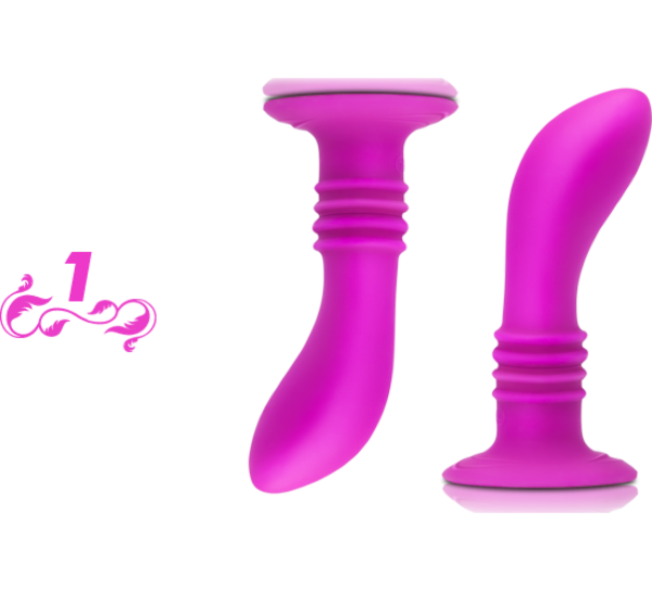 Vibračný análny kolík Pretty Love Booty Passion so základňou s prísavkou