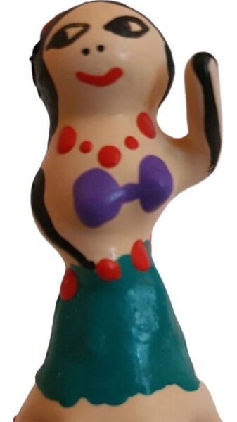 Vtipný kondóm Hula Dievča od Condomerie z ručne maľovaného latexu