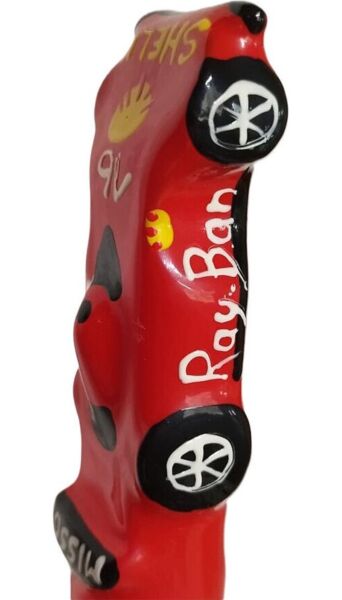 Ručne maľovaný dekoratívny kondóm Condomerie F1 Ferrari XL