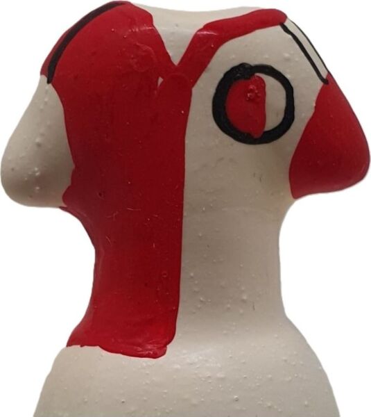 Maľovaný kondóm Condomerie Feyenoord, vtipný kondóm ručne ozdobený