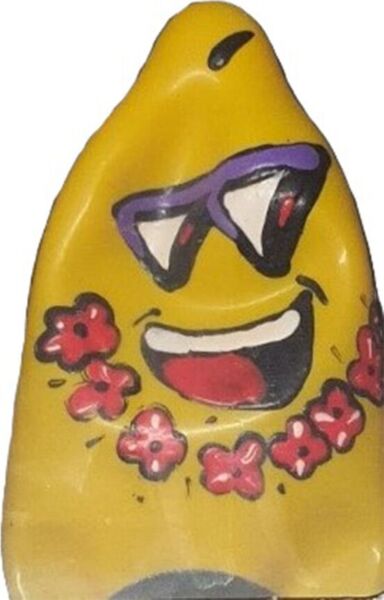 Ručne maľovaný vtipný kondóm Condomerie Friki Tiki XL