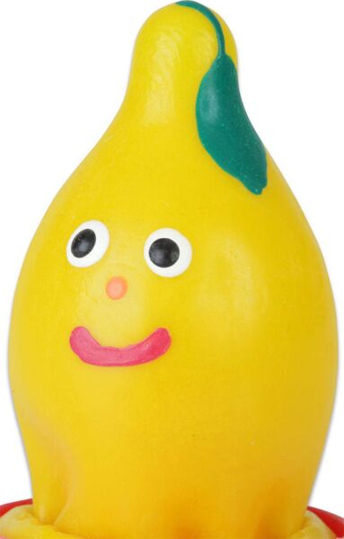 Ručne maľovaný dekoratívny kondóm Condomerie Lemon