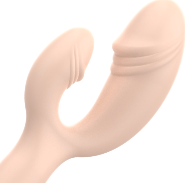 Vibrátor OHMAMA Clásico so stimulátorom bodu G a stimulátorom klitorisu