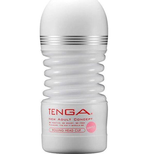 Masturbátor Tenga Rolling Head Cup, jednorazový, v tvare harmoniky