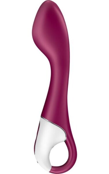 Vibrátor na G-bod Satisfyer Hot Spot s rukoväťou v tvare krúžku