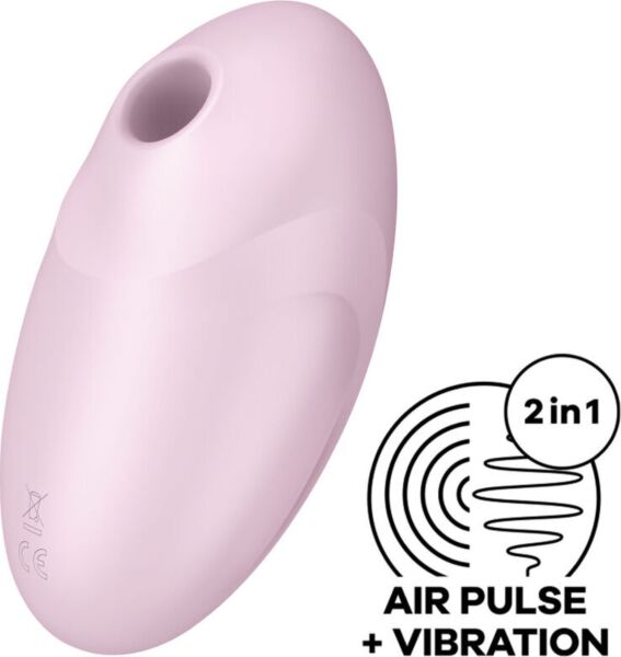 Stimulátor klitorisu Satisfyer Vulva Lover 3, oválneho a kompaktného tvaru
