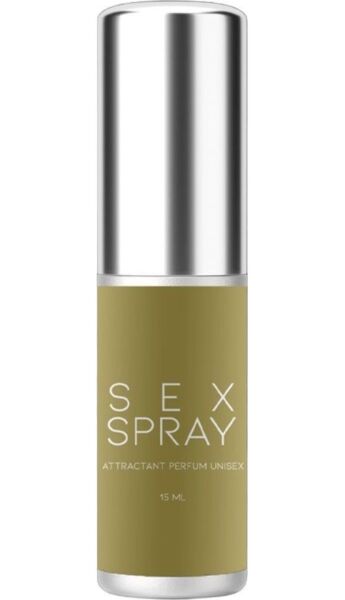 Flakón parfumu s feromónmi RUF Sex Spray s objemom 15 ml