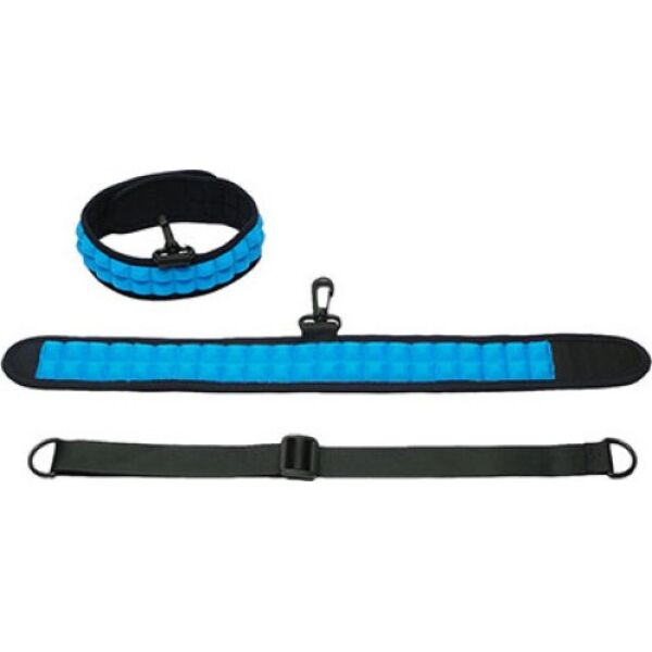 Obojok choker Picobong Speak No Evil Choker v modrej farbe