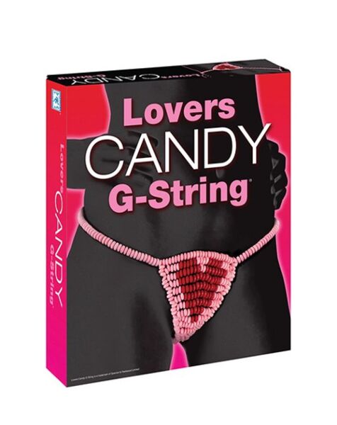 Jedlé tanga z cukrovinky Spencer & Fleetwood Candy Lovers v tvare srdca