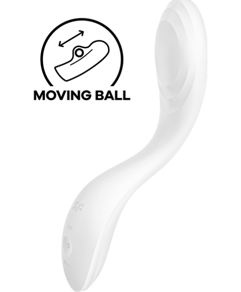 Vibrátor na G-bod Satisfyer Rrrolling Pleasure s pohyblivou guľou na špičke