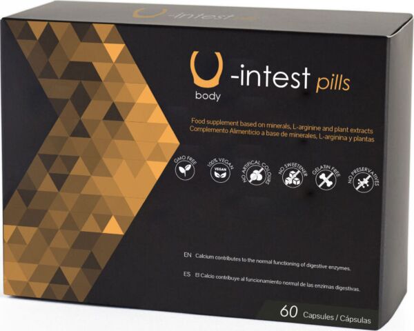 Obal kapsúl 500Cosmetics U-INTEST Pills