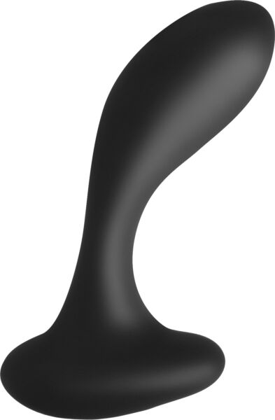 Masér prostaty S Pleasures Eazy Black v čiernej farbe s diaľkovým ovládačom