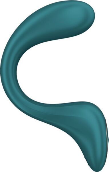 Rabbit vibrátor Satisfyer G for Goddess 2 so zakriveným telom a ramenom na klitoris