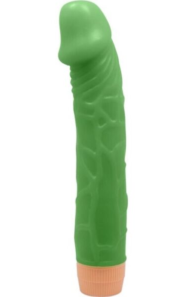 Realistický vibrátor Baile BW-001023R v tvare penisu s výraznými žilkami