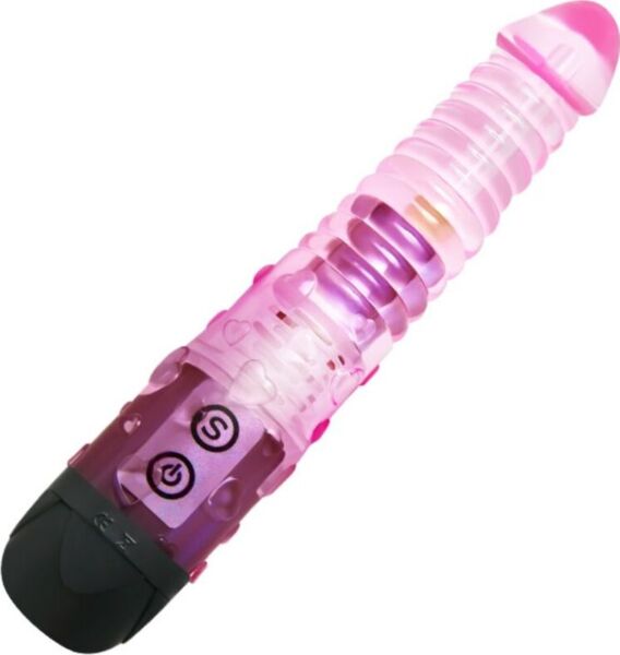 Vibrátor Baile Give You Lover s driekom s výstupkami