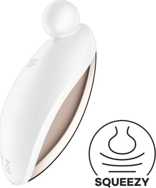 Lay-on vibrátor Satisfyer Spot On 2 s okrúhlym silikónovým hrotom