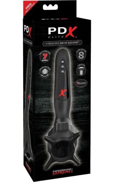 Masturbátor Pipedream PDX Elite Roto-Sucker s vibráciou a saním