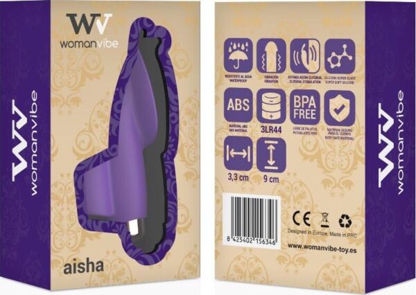 Kompaktný vibrátor WomanVibe Aisha