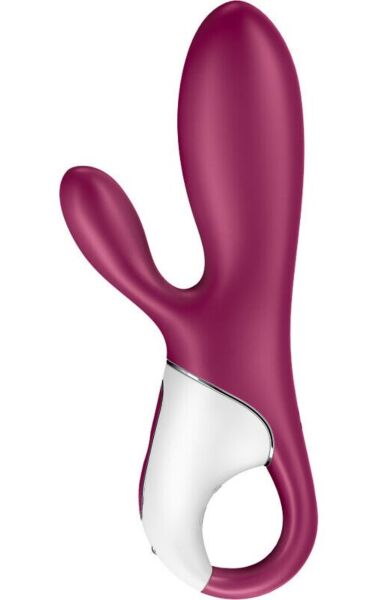 Rabbit vibrátor Satisfyer Hot Bunny vo fialovočervenej farbe
