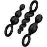 Análny set Satisfyer Trío Plugs s rôznymi veľkosťami