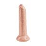 Dildo King Cock UNCT NATURAL 23 CM s pohyblivým predkožím