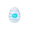 Masturbátor Tenga EGG Wavy s nervúrami