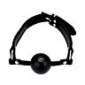 Putá Bound Leather Solid Ball Gag s gulôčkou