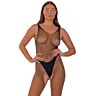 Bodystocking Lace by LJ Crotchless pre zmyselné chvíle