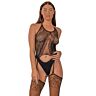 Lace Suspender Bodystocking