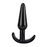 Zadná zátka Loving Joy Butt Plug Black s pohodlným tvarom