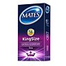 Kondómy Mates King Size 14 Pack s prirodzenou farbou