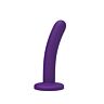 Dildo MINA Silk Curved Silicone 13.3 cm s prísavkou