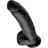 Dildo KING COCK 22.9 cm s guličkami