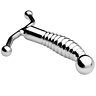 Anal Plug Eshop Metal Hard | Ergonomický masážny stimulátor prostaty