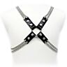 Postroj Leather Body Chain Harness pre mužov nastavitelný