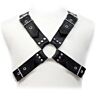 Postroj Leather Body Buckles pre mužov