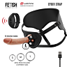 Postroj Fetish Submissive Cyber Control s realistickým dildo