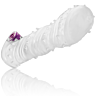 Návlek pre penis Ohmama TexturaVibe s vibrátorom