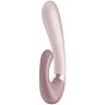 Vibrátor Satisfyer Heat Wave s dvoma motorčekmi
