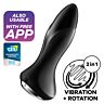 Vibrátor Satisfyer Rotator Plug 1+ s aplikáciou