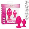 Análny plug CaLexotics Cheeky Plugs s individuálnou textúrou