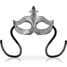 Antifaz Bondage OHMAMA MASKS Flor de Lis s prúžkom