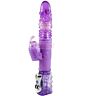 Vibrátor BAILE ROTATIONS LILAC RABBIT s rotáciou a pohybom