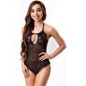 Bodystocking Livco Corsetti Daiana Crotchless s otvorenou medzi nohami