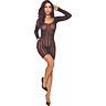 Bodystocking Passion Woman BS110 bezšvový dizajn