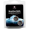 Lubrikant Secret Play Brazilian Balls s 3 efektmi