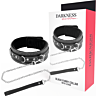 Collar BDSM Loviux Darkness s nastaviteľnou prierazkou