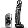 Dildo All Black 22 cm flexibilné