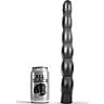 Dildo ALL BLACK 32 cm ondulované