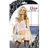 Korsett a nohavičky Exposed O - L L/XL pre elegantné ženy